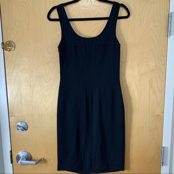 Diane von Furstenberg Black Ulani Stretch Midi Dress - Picture 6 of 16